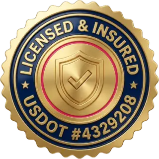 Licensed and insured · USDOT #4329208